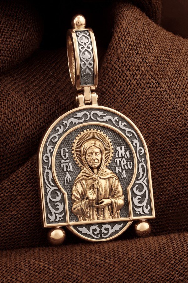 Образок из золота 585 пробы