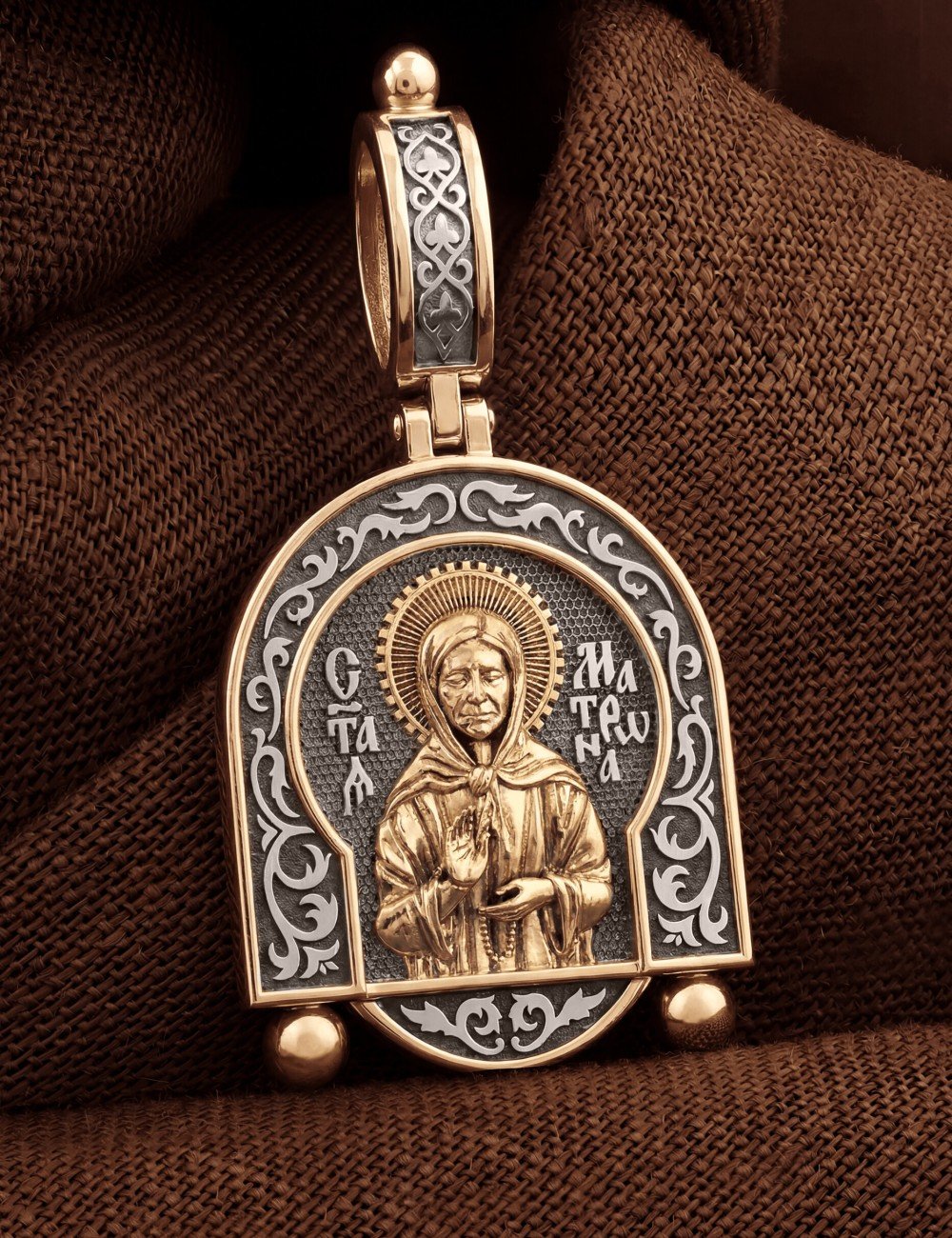 Образок из золота 585 пробы