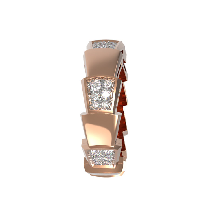 Кольцо из золота c бриллиантами