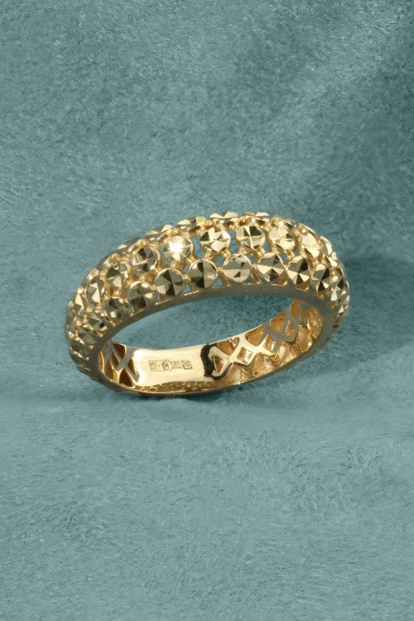 Кольцо из лимонного золота 585 пробы