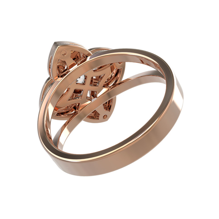 Кольцо из золота c бриллиантами