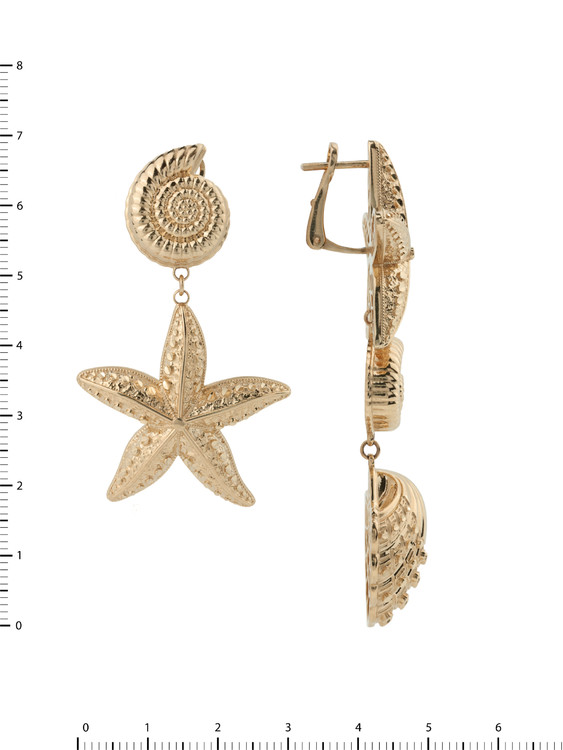 Серьги из золота