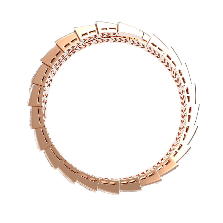 Браслет из золота c бриллиантами и ониксом