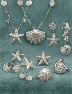 Колье из белого золота