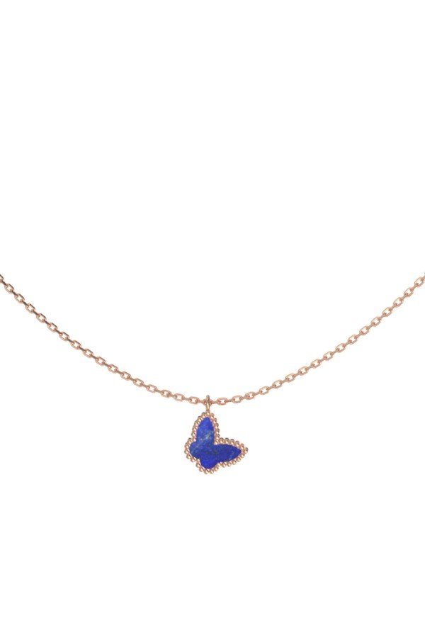 Колье из золота c лазуритом