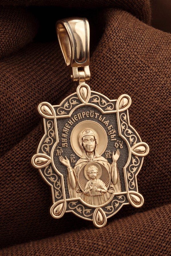 Образок из золота