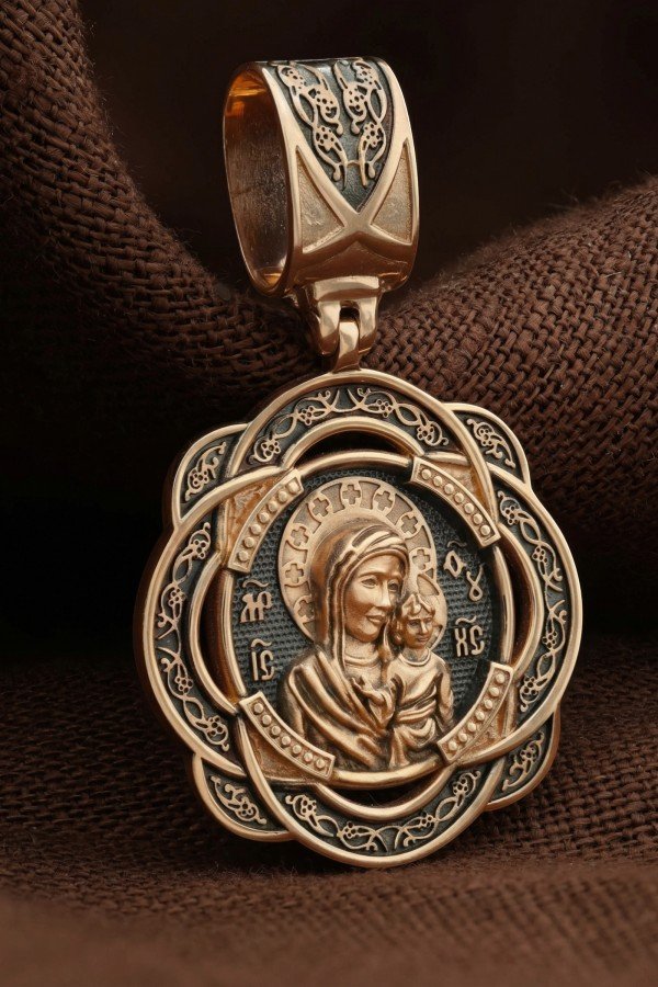 Образок из золота 585 пробы