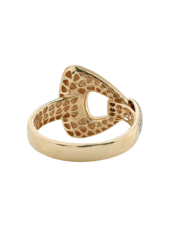 Кольцо из золота c бриллиантами