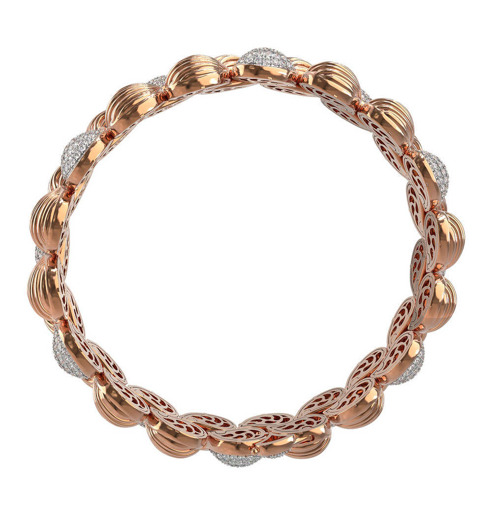 Браслет из золота c бриллиантами