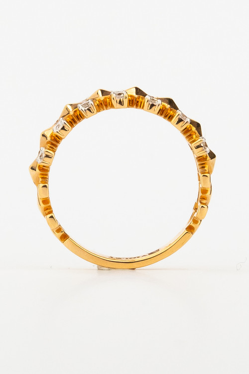 Кольцо из золота c бриллиантами