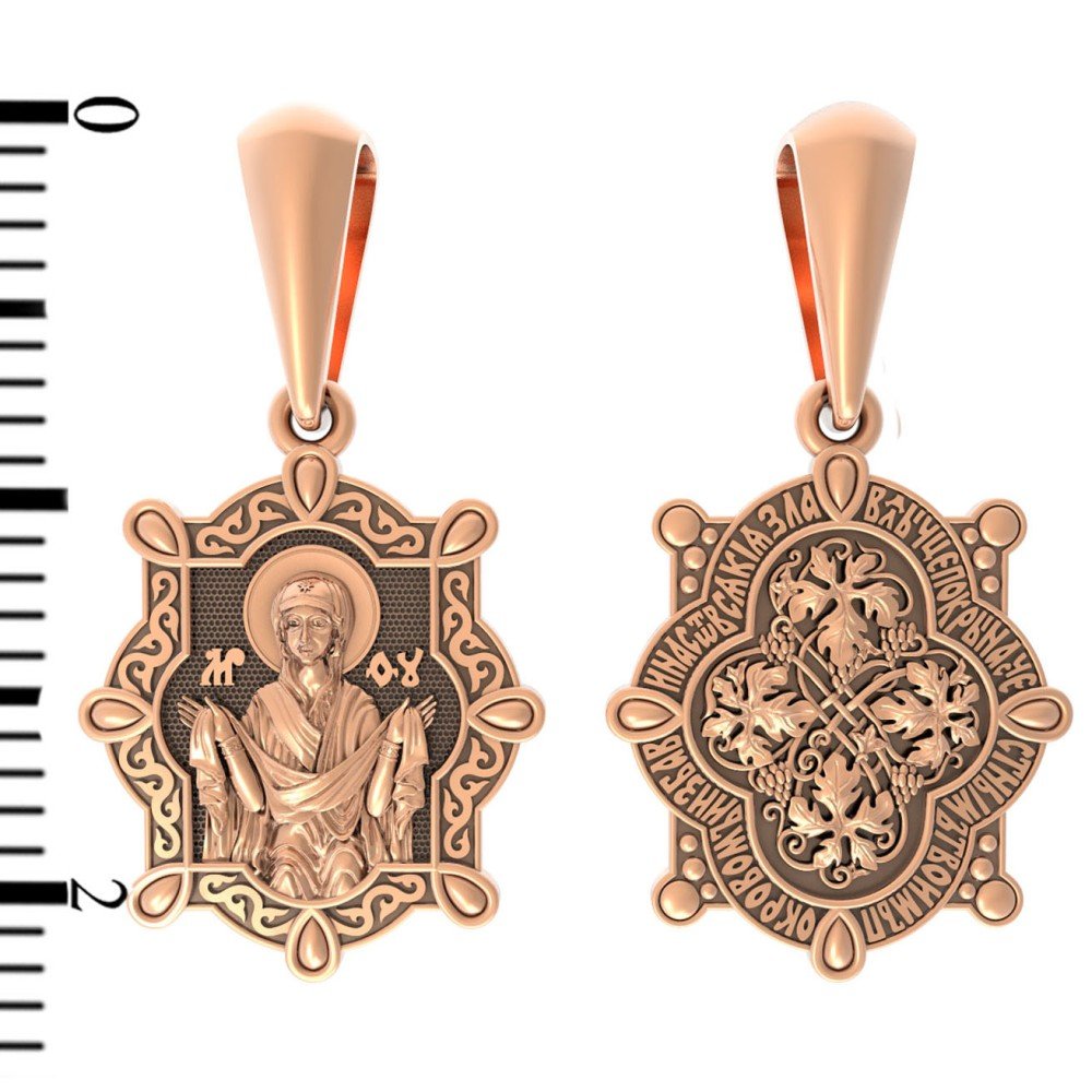 Образок из золота