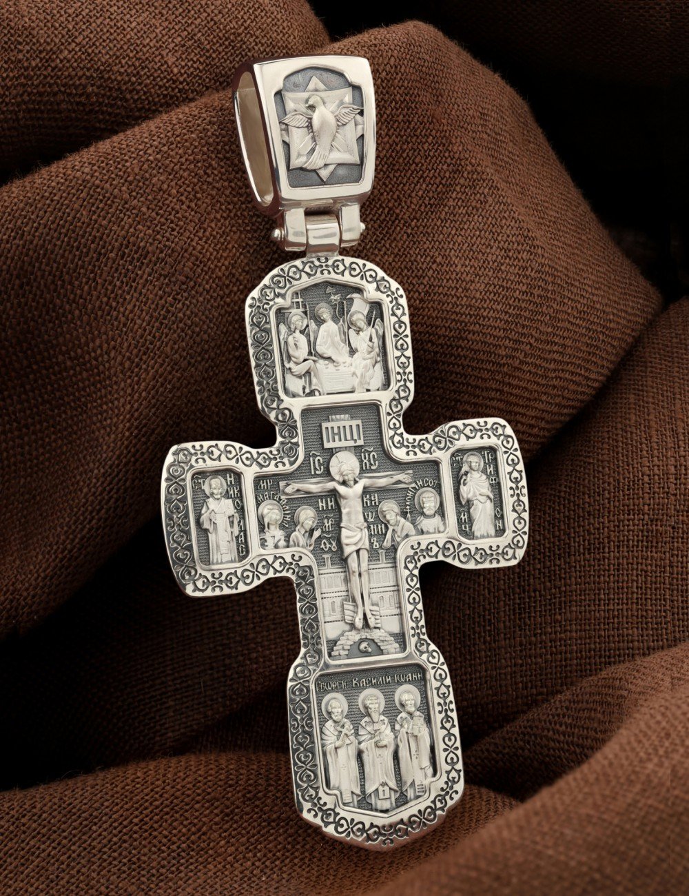 Крест из серебра