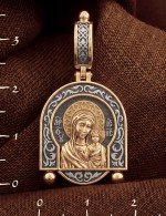 Образок из золота 585 пробы