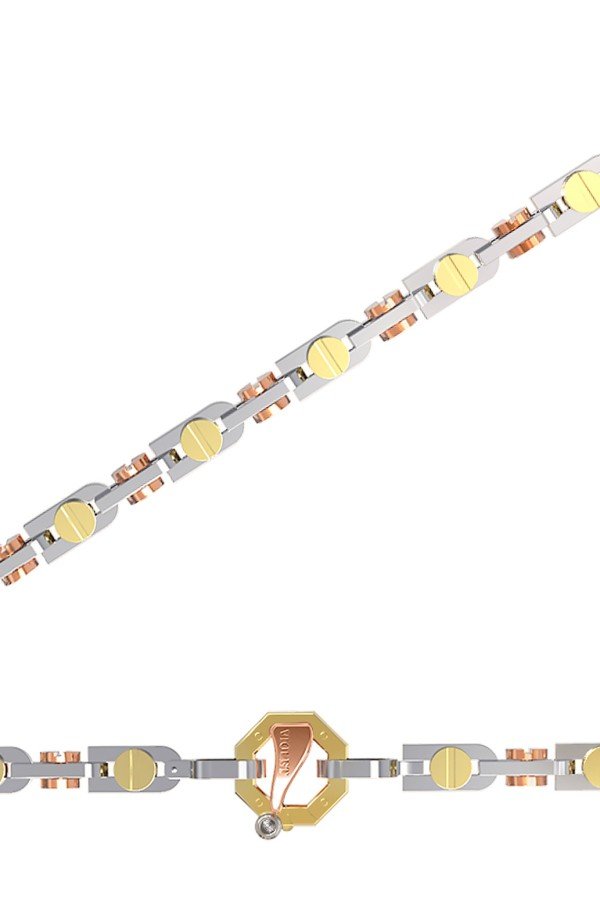 Цепь из белого золота 585 пробы