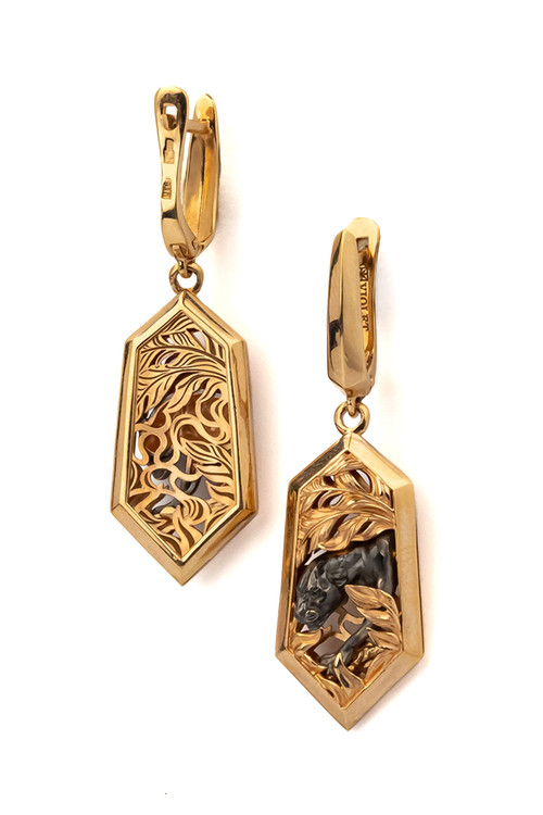 Серьги из золота