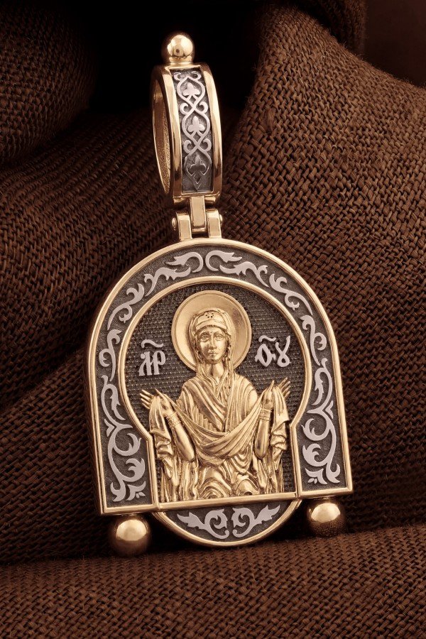 Образок из золота 585 пробы