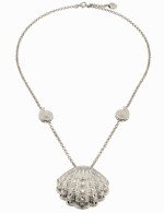 Колье из белого золота