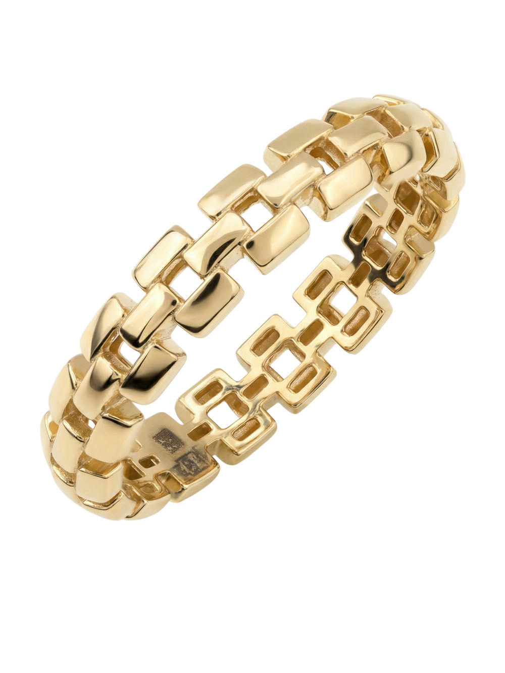 Кольцо из лимонного золота