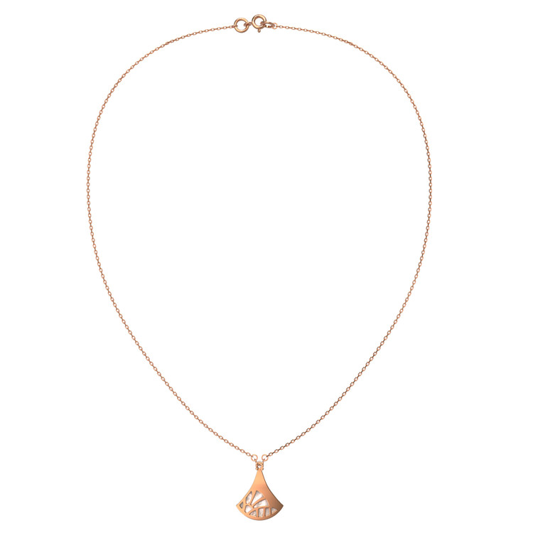 Колье из золота c бриллиантами и перламутром