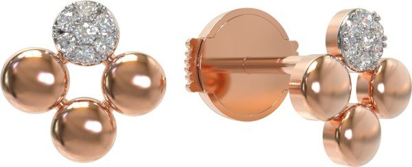 Серьги из золота c бриллиантами