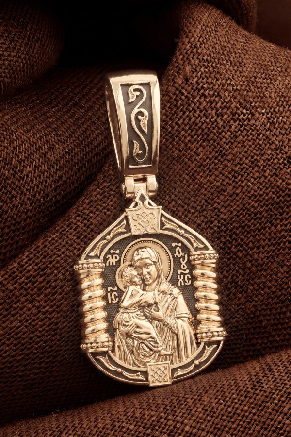 Образок из золота 585 пробы