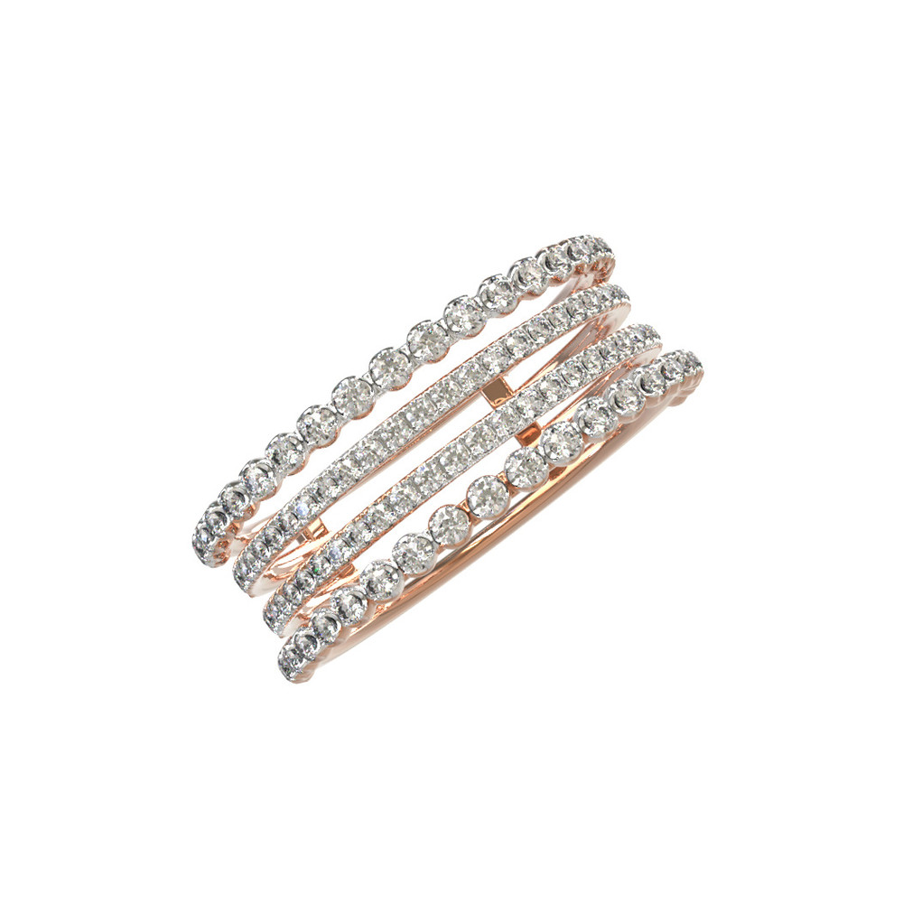 Кольцо из золота c бриллиантами