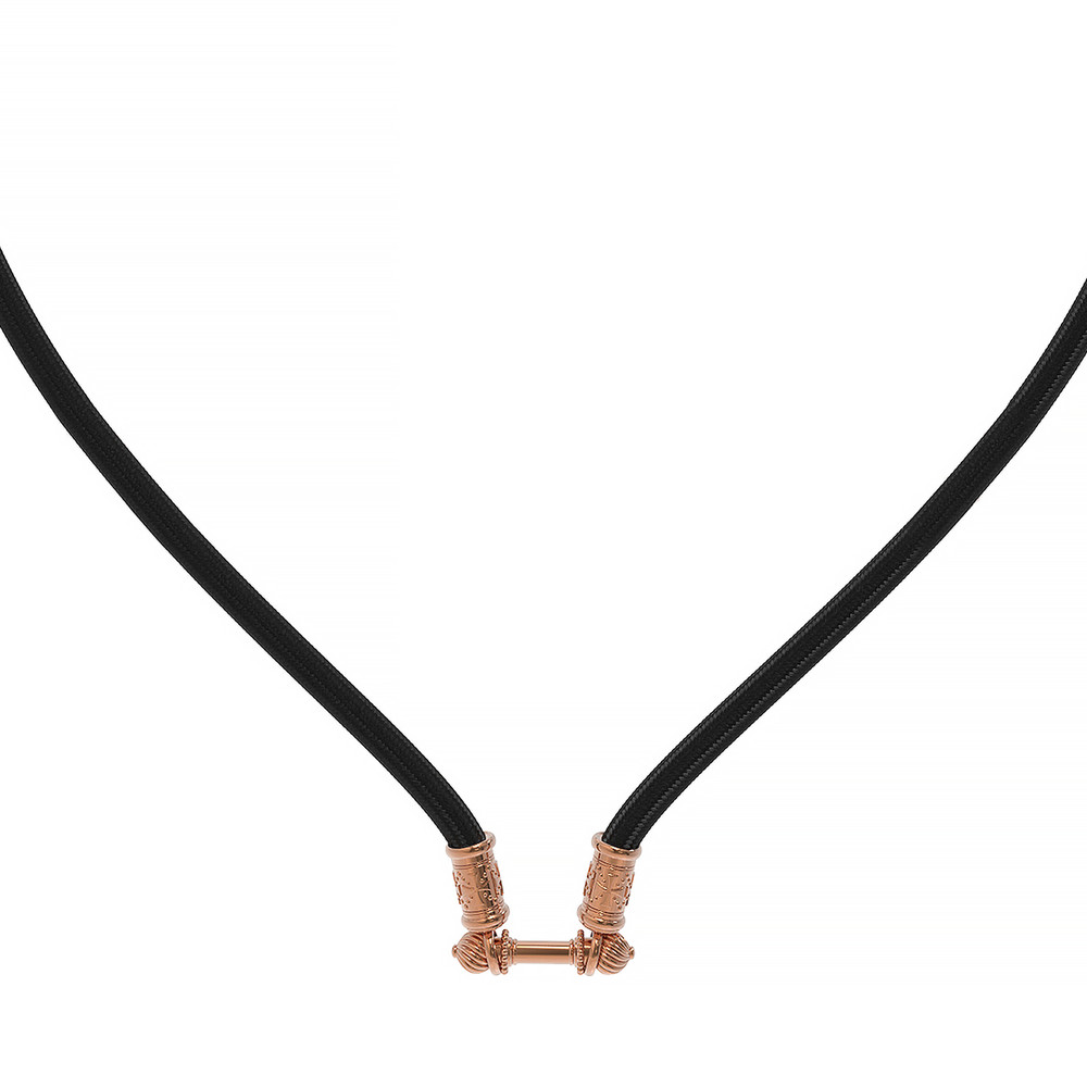 Шнурок шёлковый из золота c шёлковым шнурком