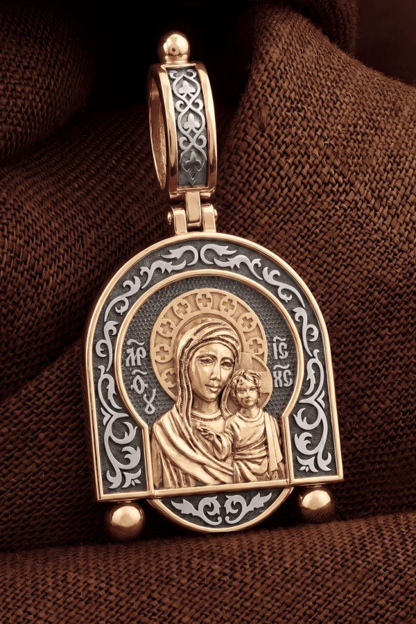 Образок из золота 585 пробы