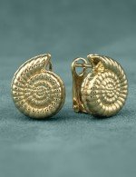 Серьги из лимонного золота