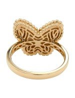 Кольцо из золота c рубином