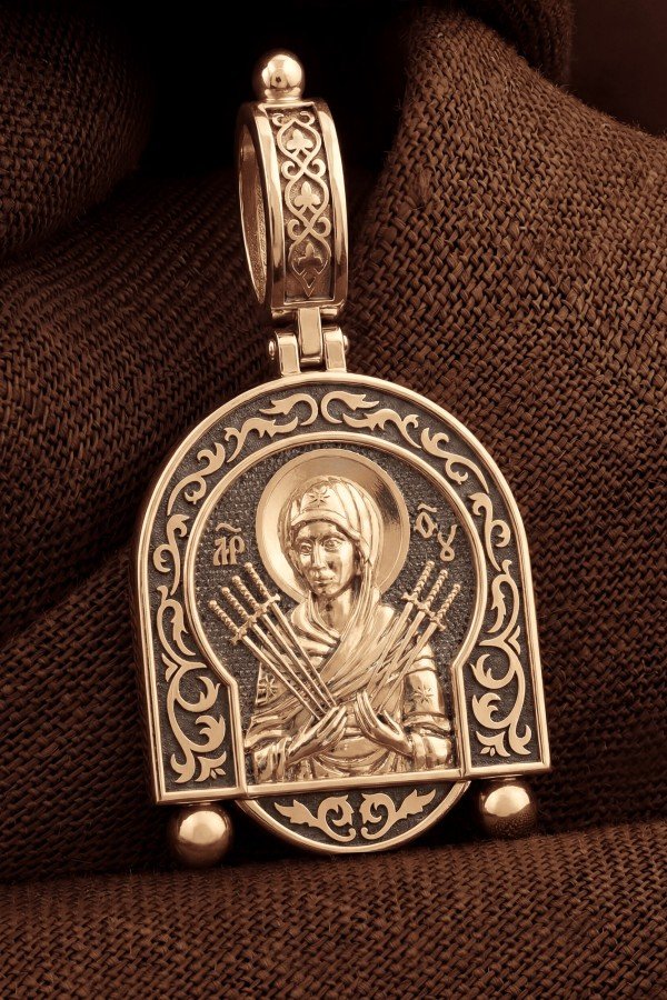 Образок из золота 585 пробы