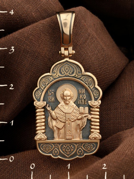 Образок из золота