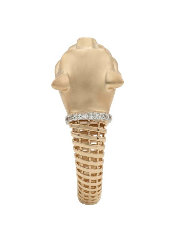 Кольцо из золота c бриллиантами