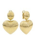 Серьги из лимонного золота