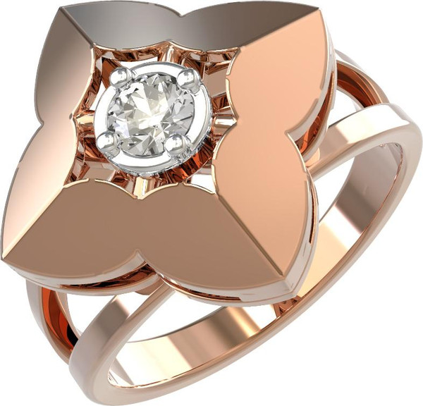 Кольцо из золота c бриллиантами