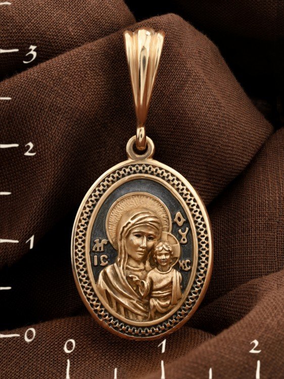 Образок из золота