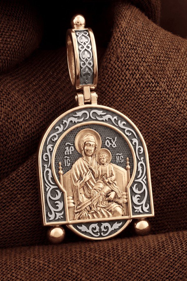 Образок из золота 585 пробы