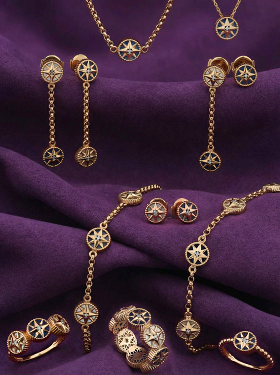 Колье из золота c бриллиантами и лазуритом