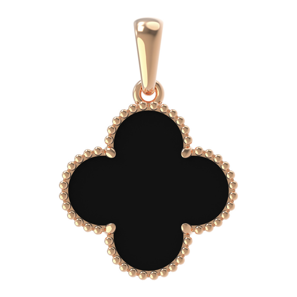 Подвеска из золота c ониксом