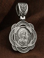 Образок из белого золота