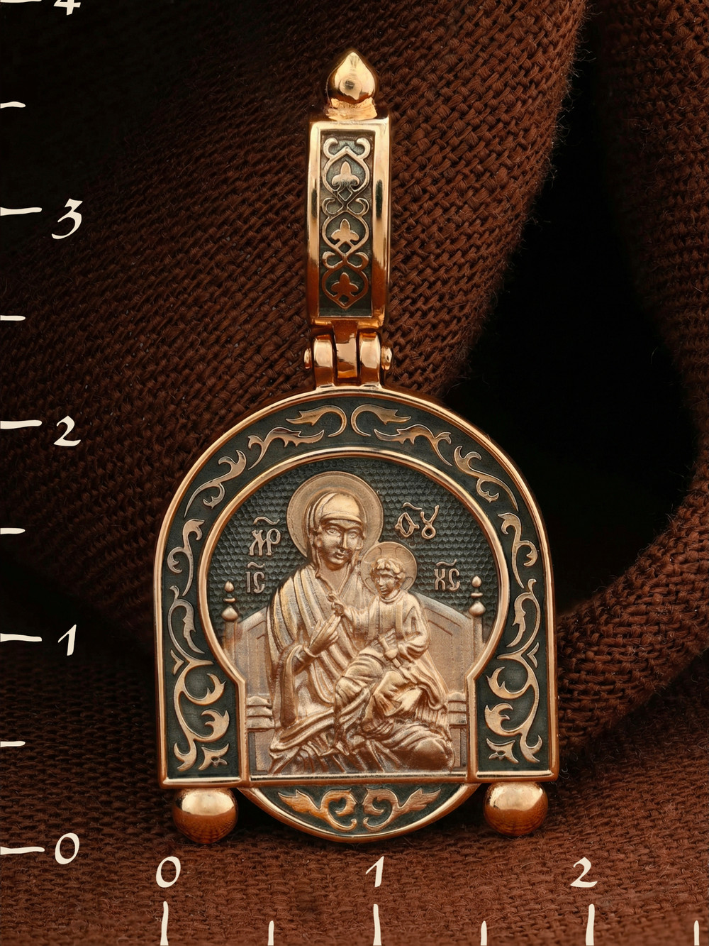 Образок из золота