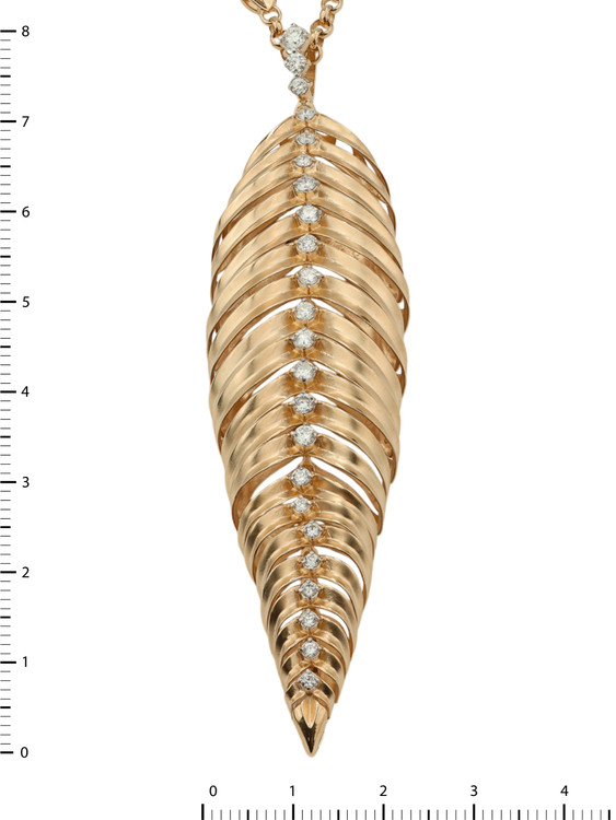 Колье из золота c бриллиантами