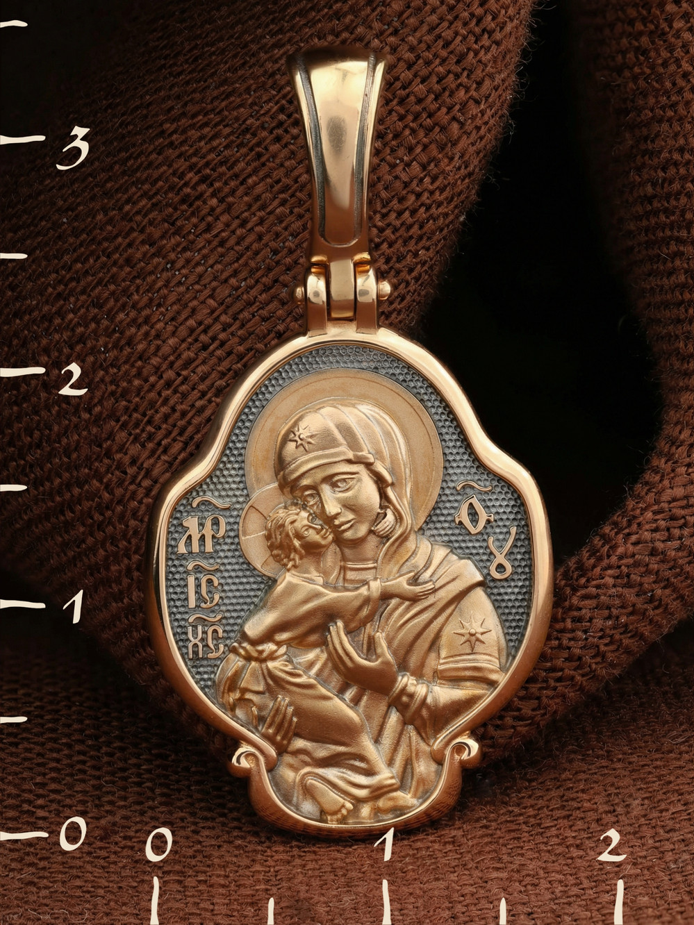 Образок из золота