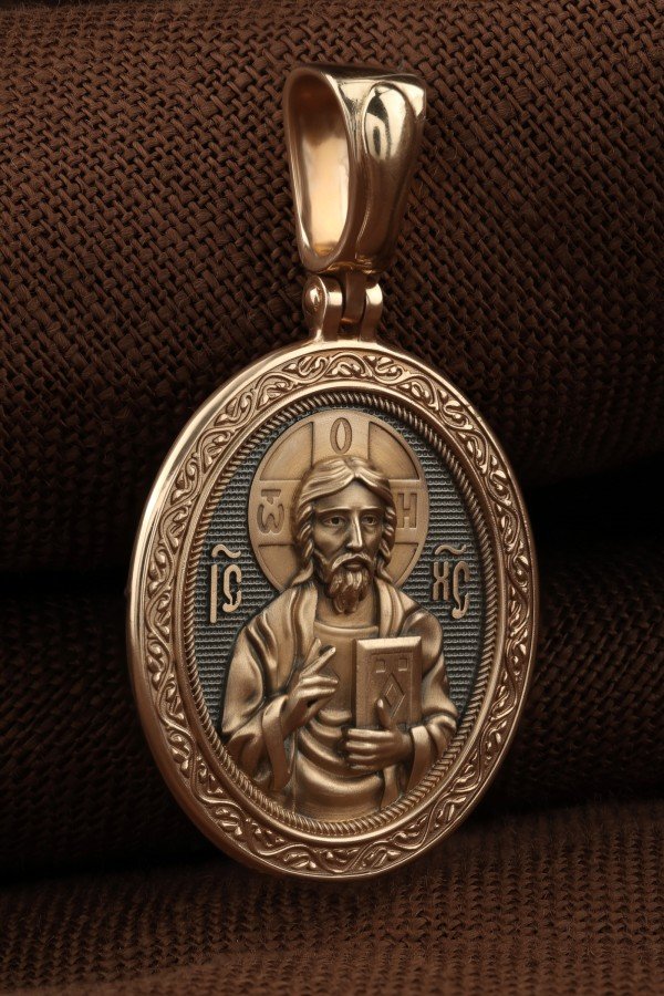 Образок из золота 585 пробы