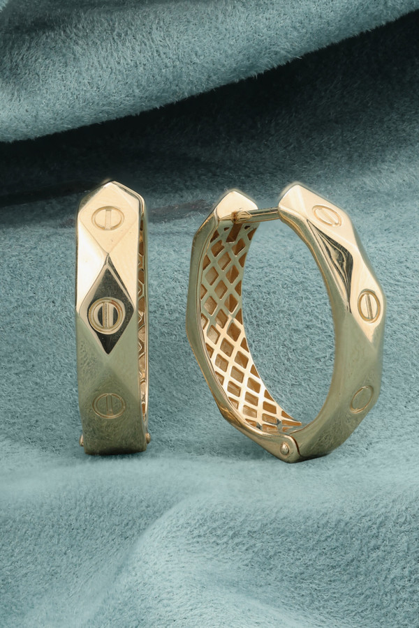 Серьги из золота