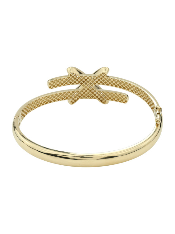 Браслет из лимонного золота c бриллиантами