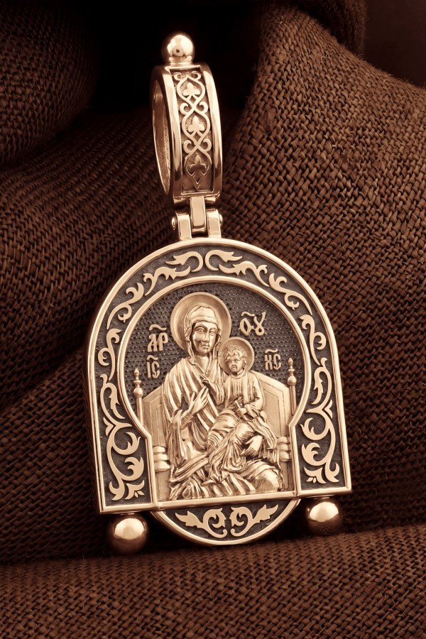 Образок из золота 585 пробы