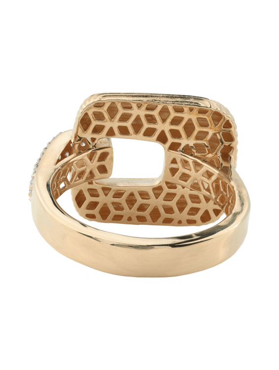 Кольцо из золота c бриллиантами