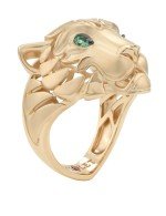 Кольцо из золота c изумрудом и рубином