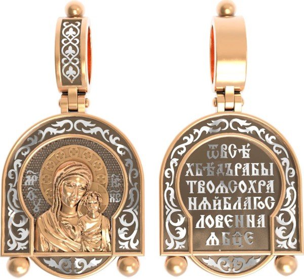 Образок из золота